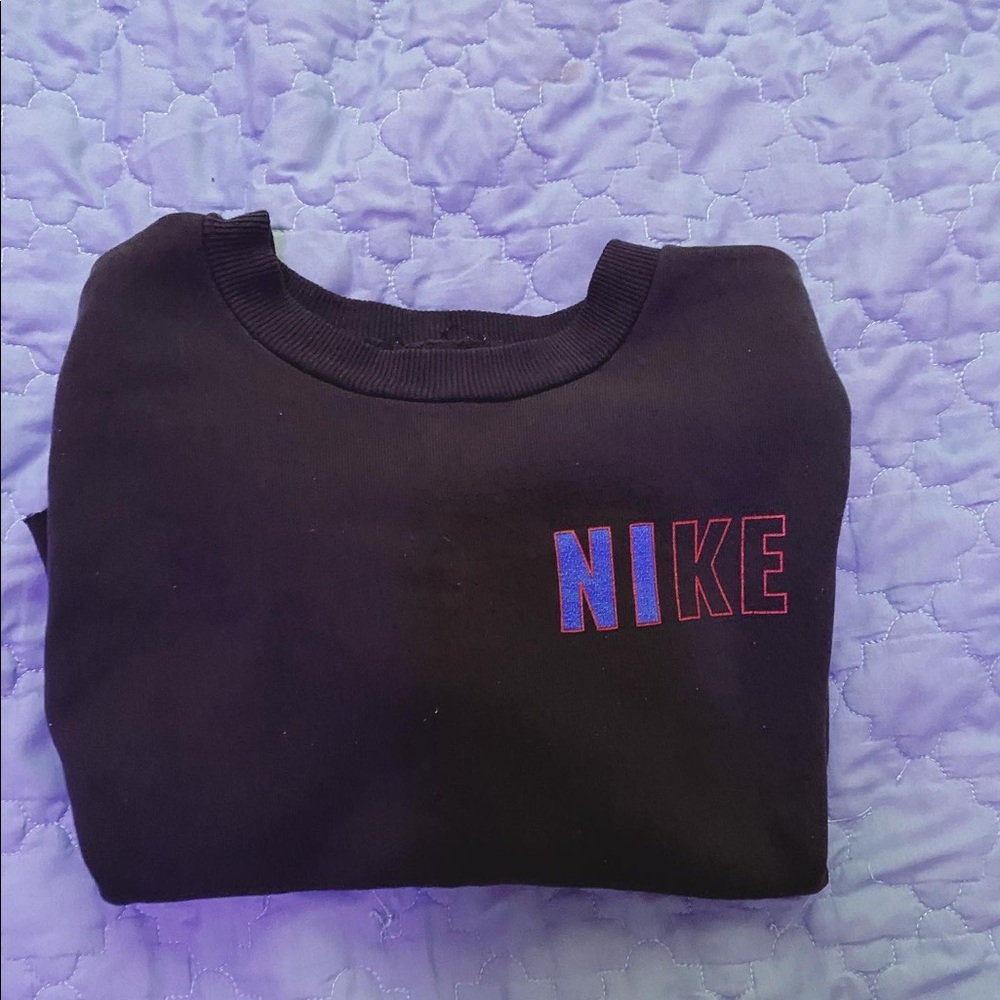 bootleg cropped nike sweater